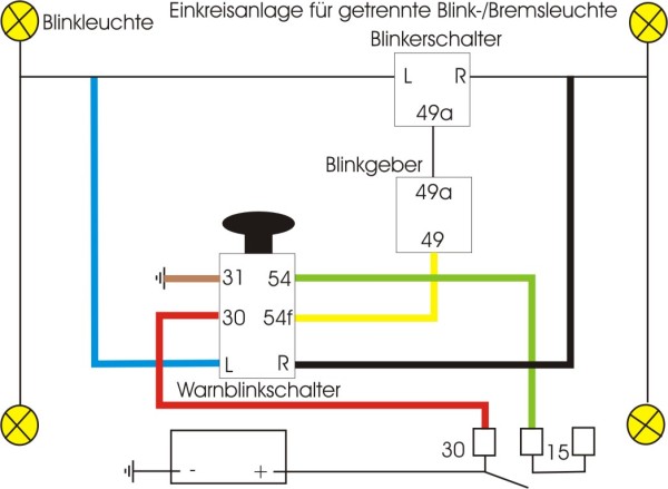 Blinker Bezeichnung Schaltplan - Wiring Diagram